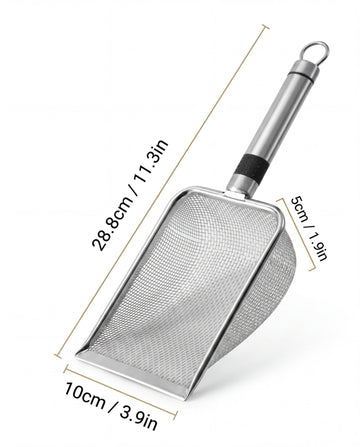 Litter Scoop size guide
