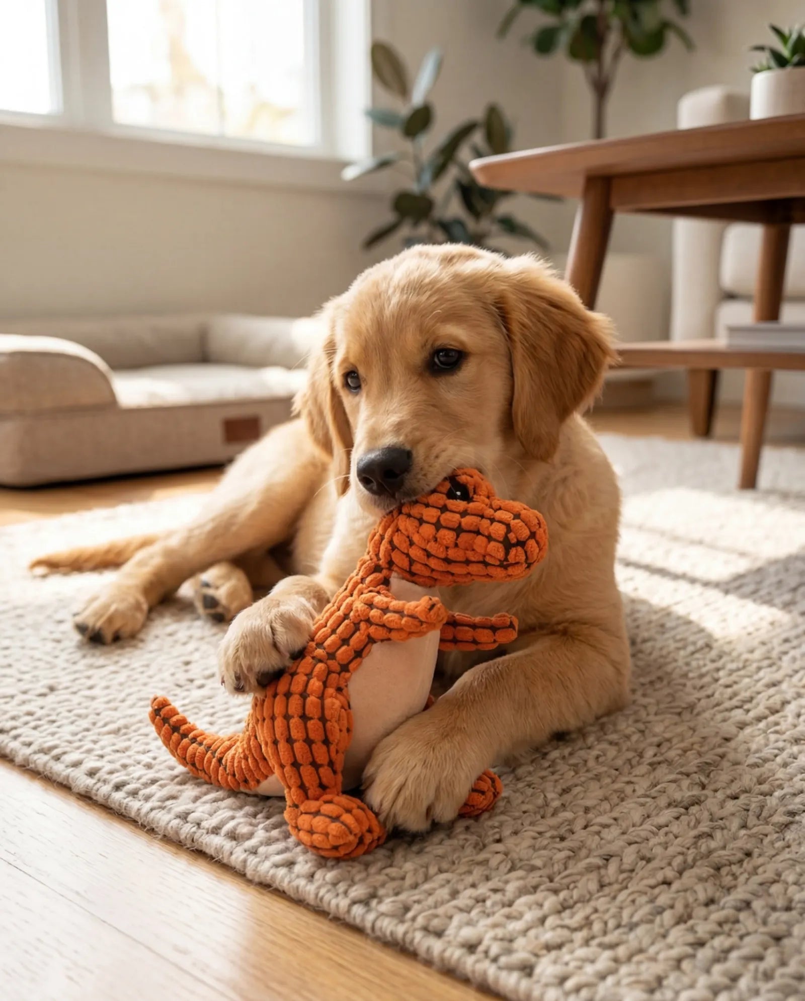 Built tough for puppy chewers