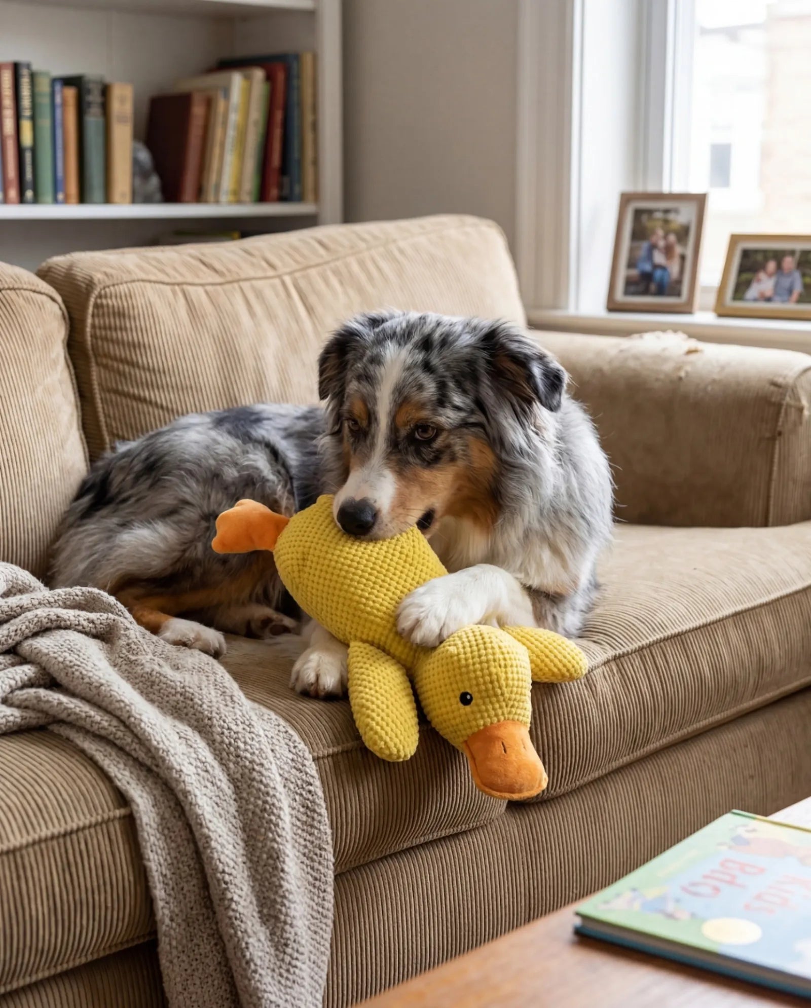 A cozy nap-time companion