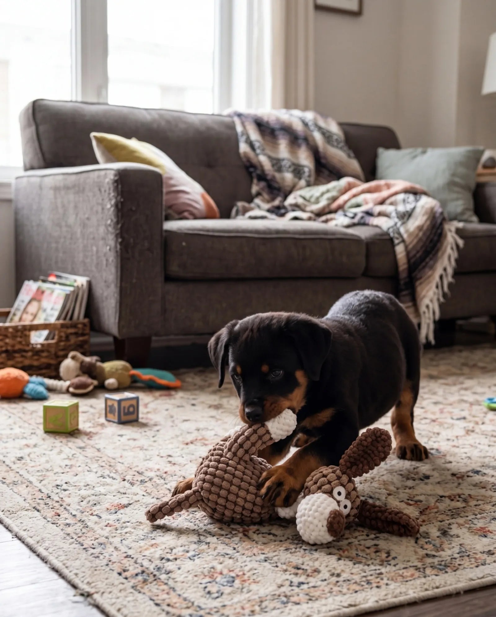 Pounce-approved by the tiniest pups