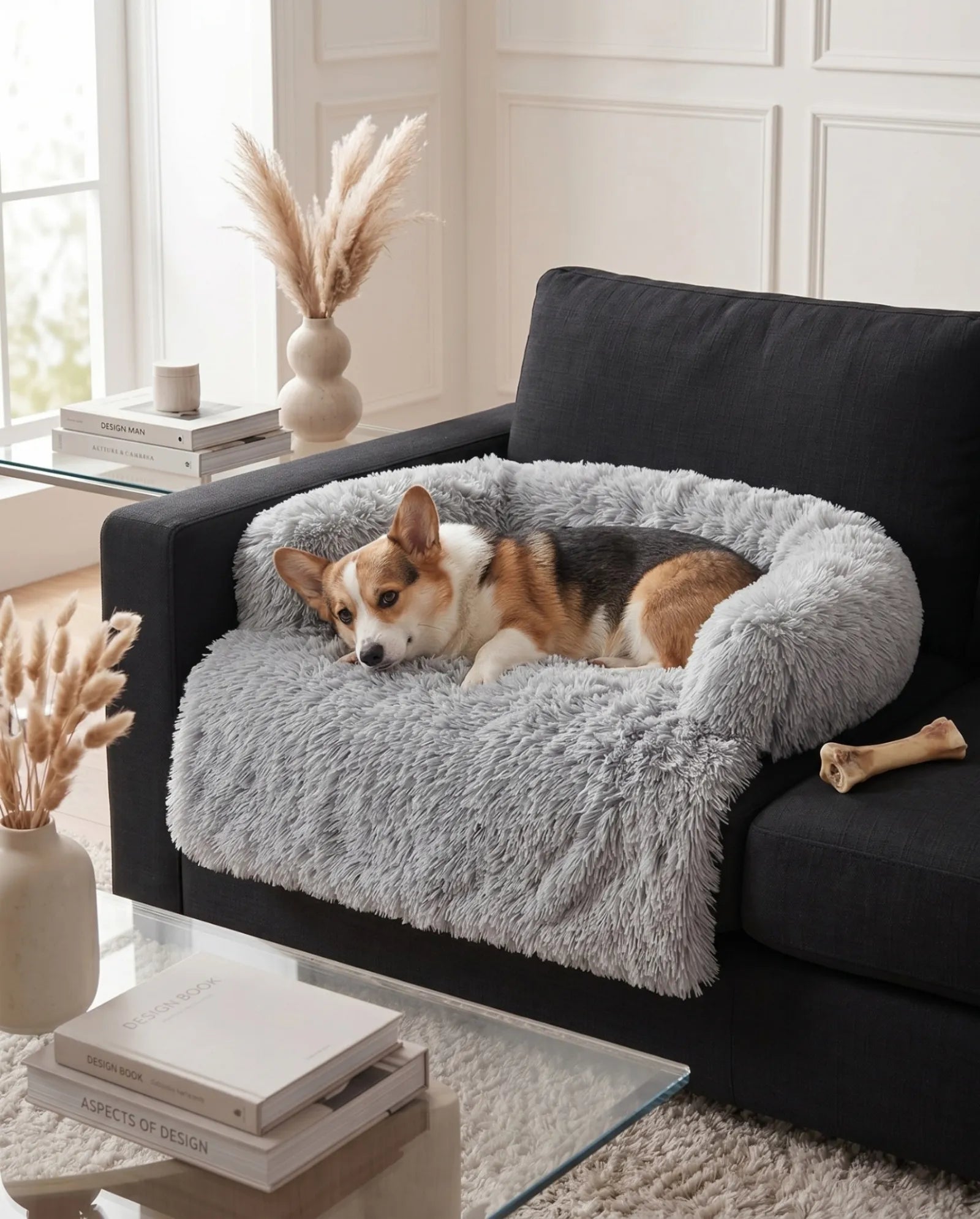 Protects your sofa and spoils your pup